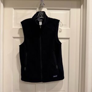 Patagonia Synchilla Black Fleece Vest